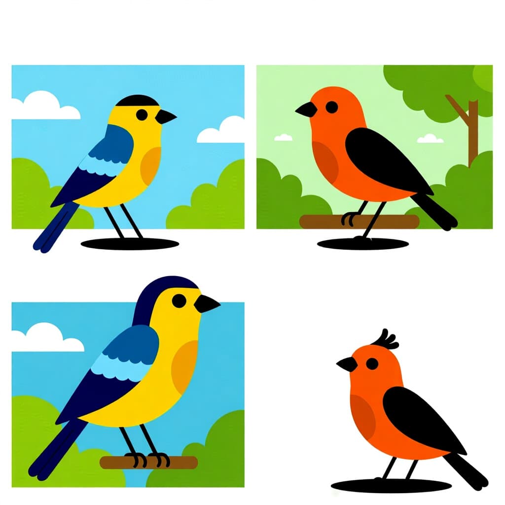 AI generated image: picture about bird care. picture style: comic stepbystep guide setting s m, high quality, detailed