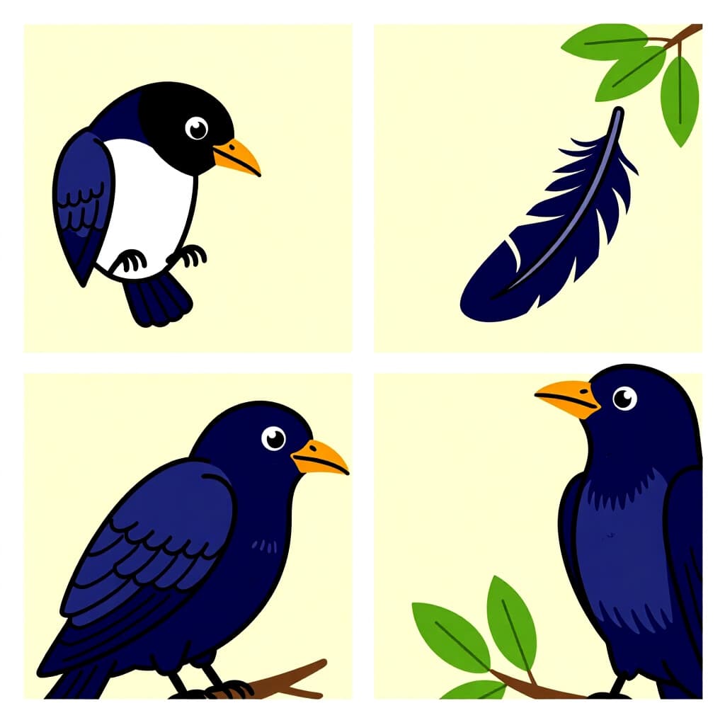 AI generated image: picture about bird care. picture style: comic molting feather care s m, high quality, detailed