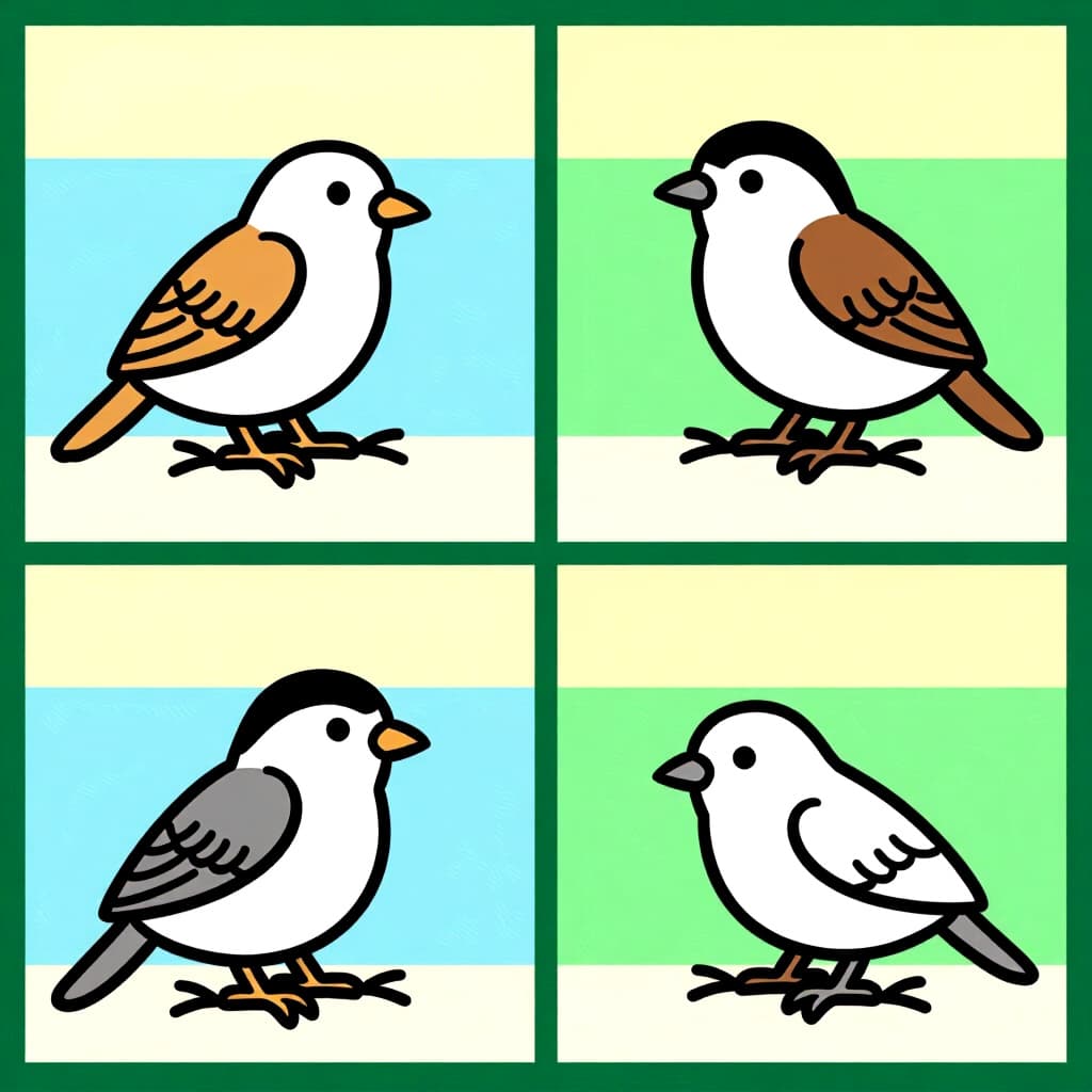 AI generated image: picture about bird care. picture style: comic seasonal molting management s m, high quality, detaile