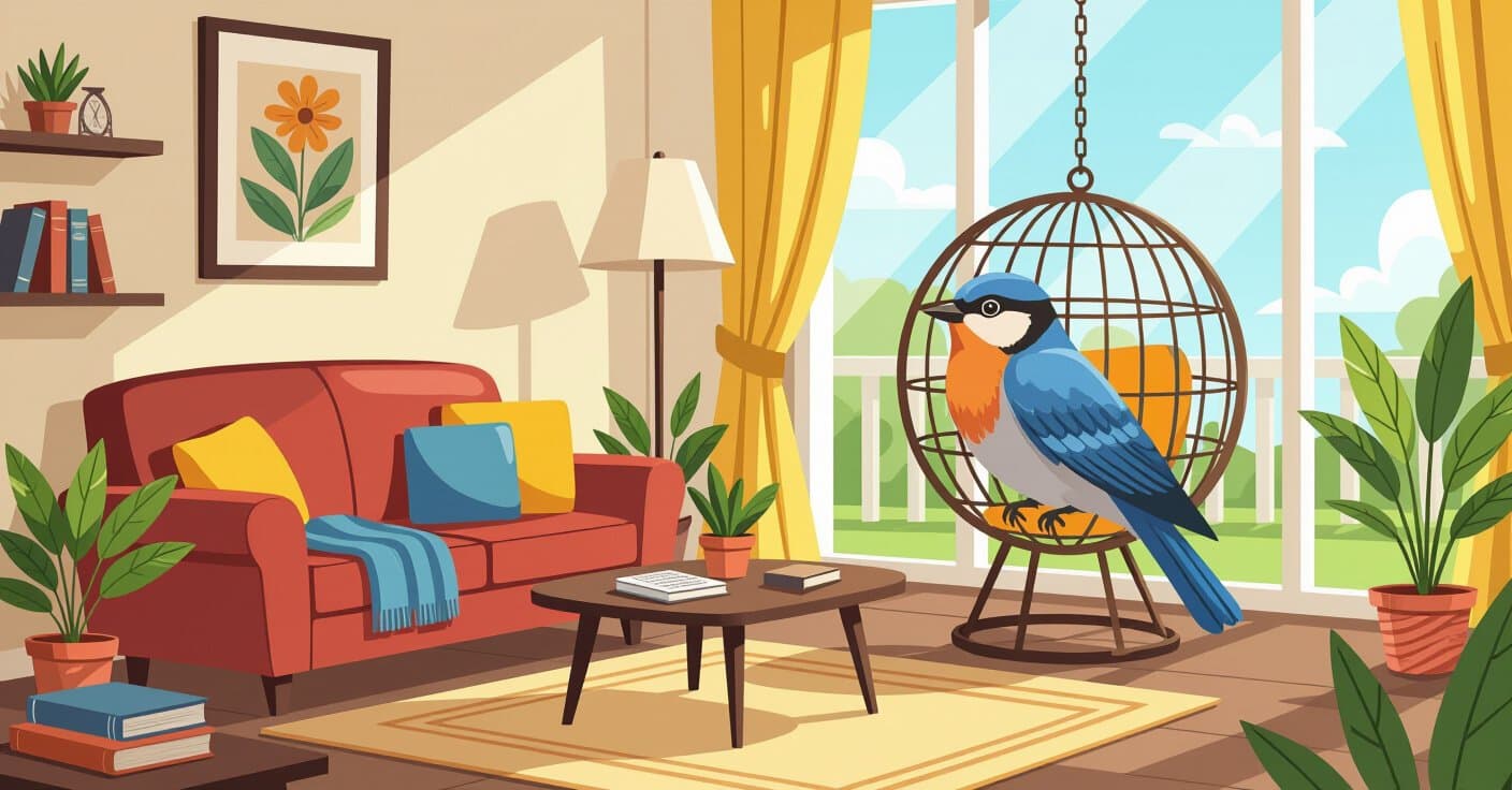 新しい鳥を受け入れるためのストレスフリーな検疫スペースの作り方