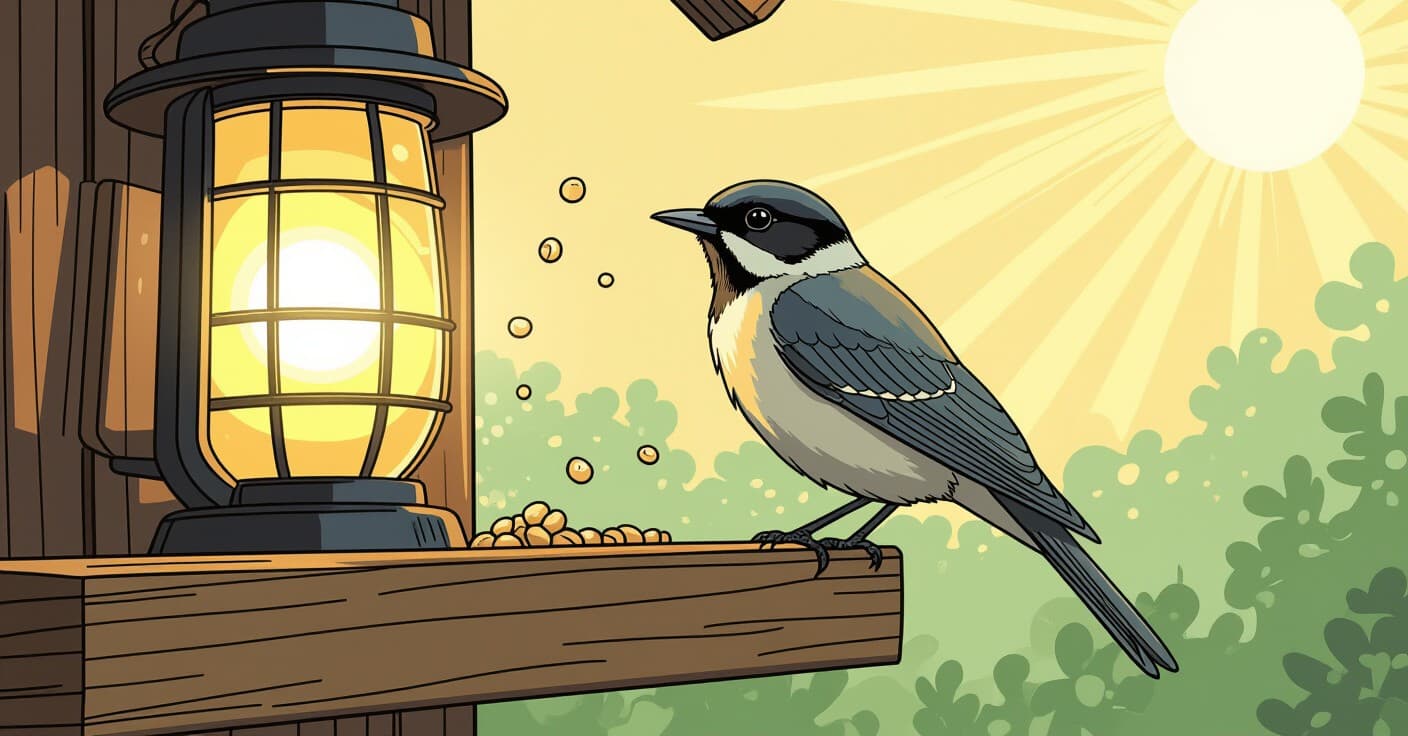 鳥のビタミンD生成を促進する最適な光の種類