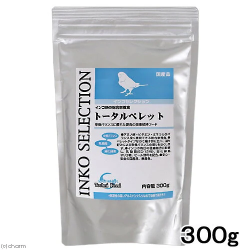 イースター インコセレクション トータルペレット 300g インコ 餌 主食 関東当日便