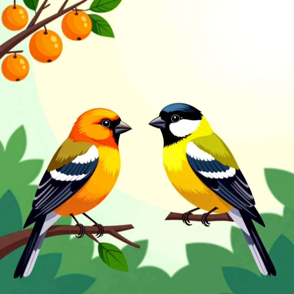 AI generated bird: picture about bird care. picture style: comic goal hold ambient bird seasonal care adjustments, high