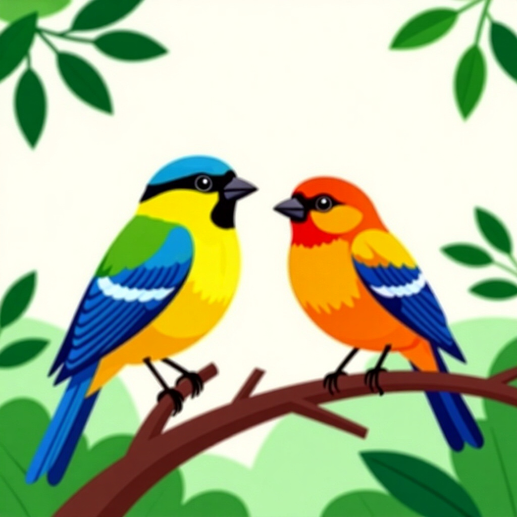 AI generated bird: picture about bird care. picture style: comic typical clause bird understanding hoa policies, high q