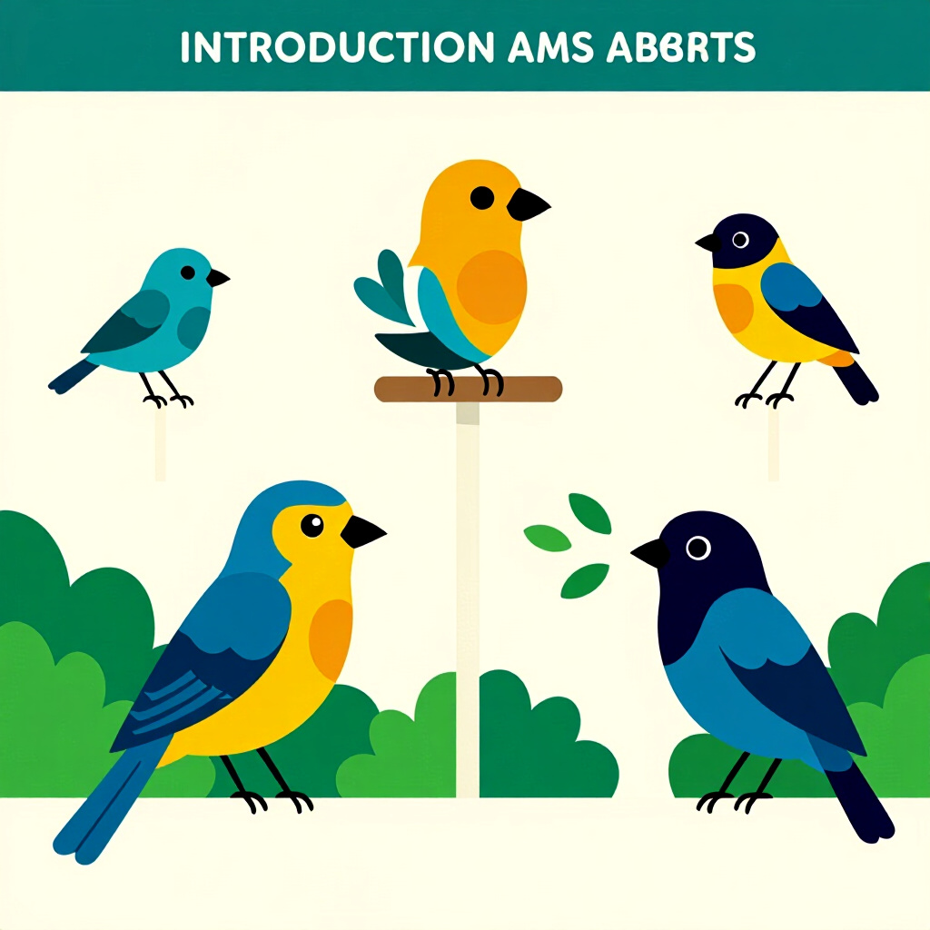 AI generated birds: picture about bird care. picture style: comic introduction species birds common misconceptions about