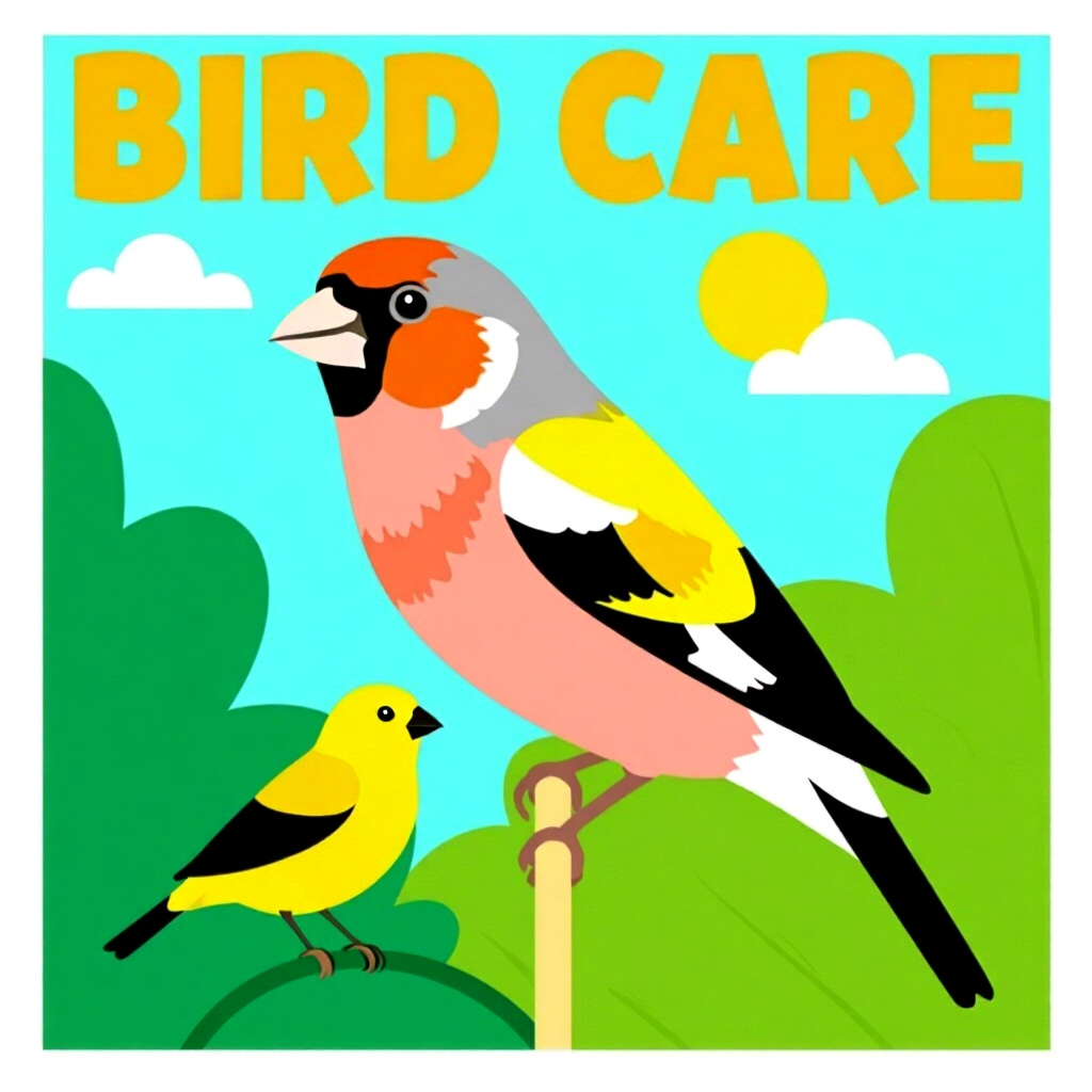 AI generated finch: picture about bird care. picture style: comic introduction this search finch top online resources, h