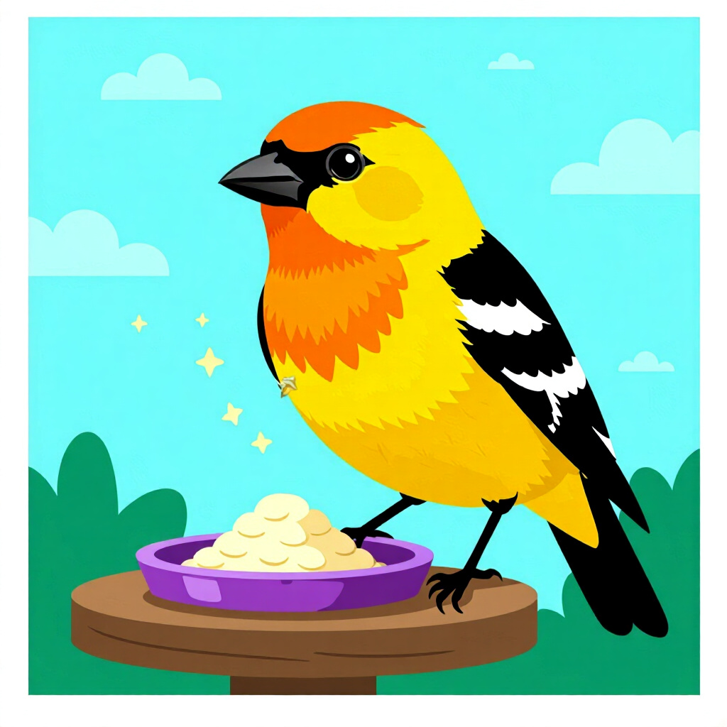 AI generated bird: picture about bird care. picture style: comic bird understanding hormonal triggers s m, high quality