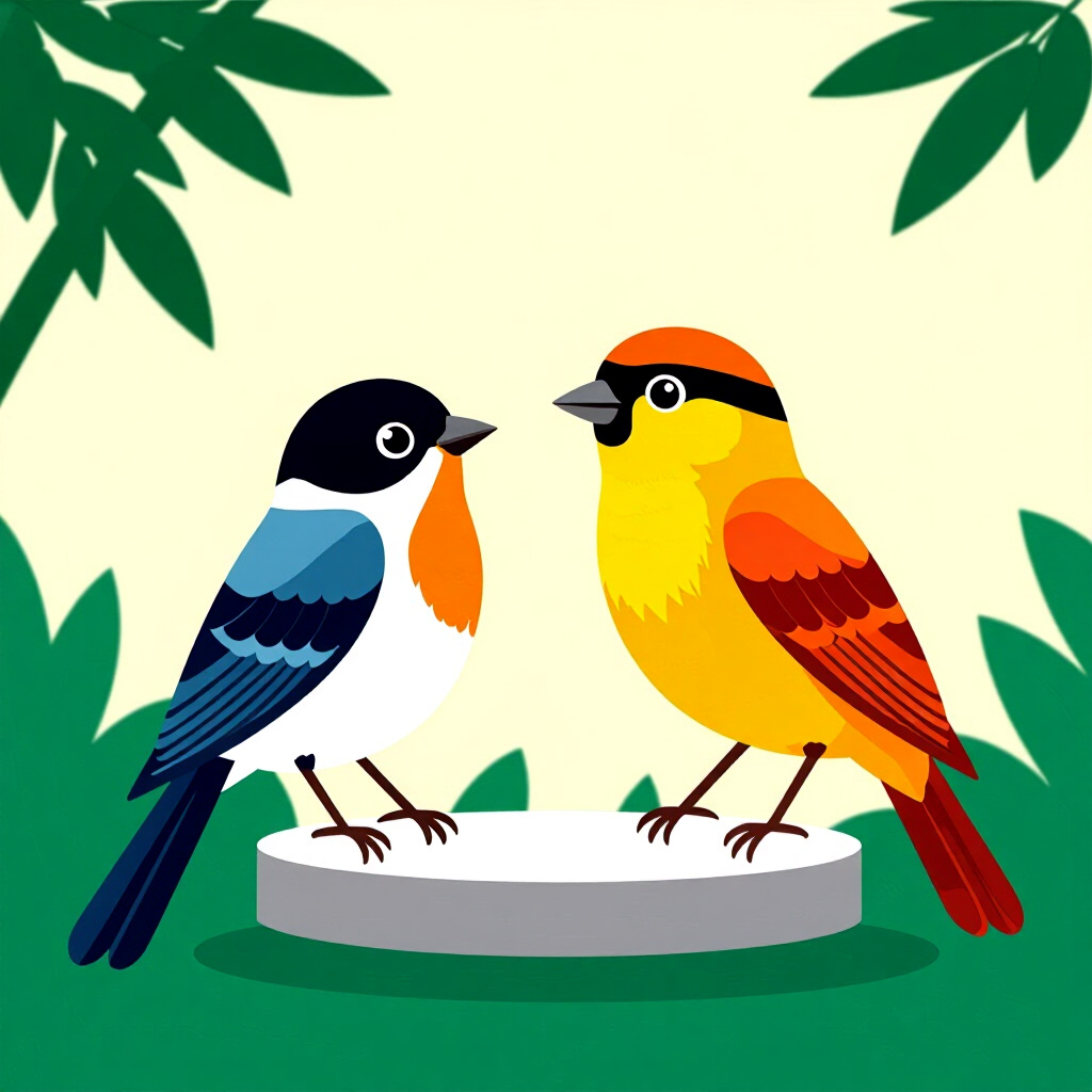 AI generated image: picture about bird care. picture style: comic power management maintaining ideal 7080f, high quality