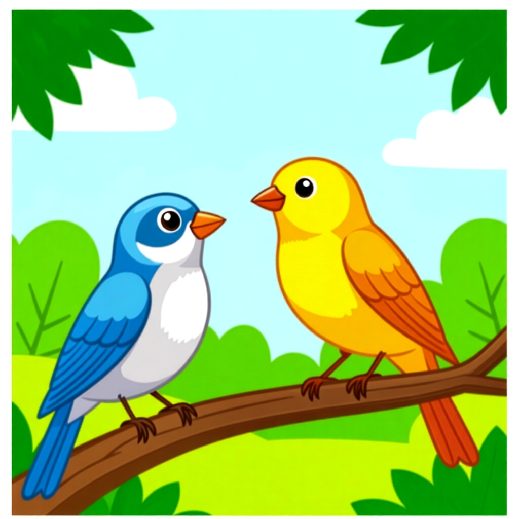 AI generated image: picture about bird care. picture style: comic preventing treating common s m, high quality, detailed